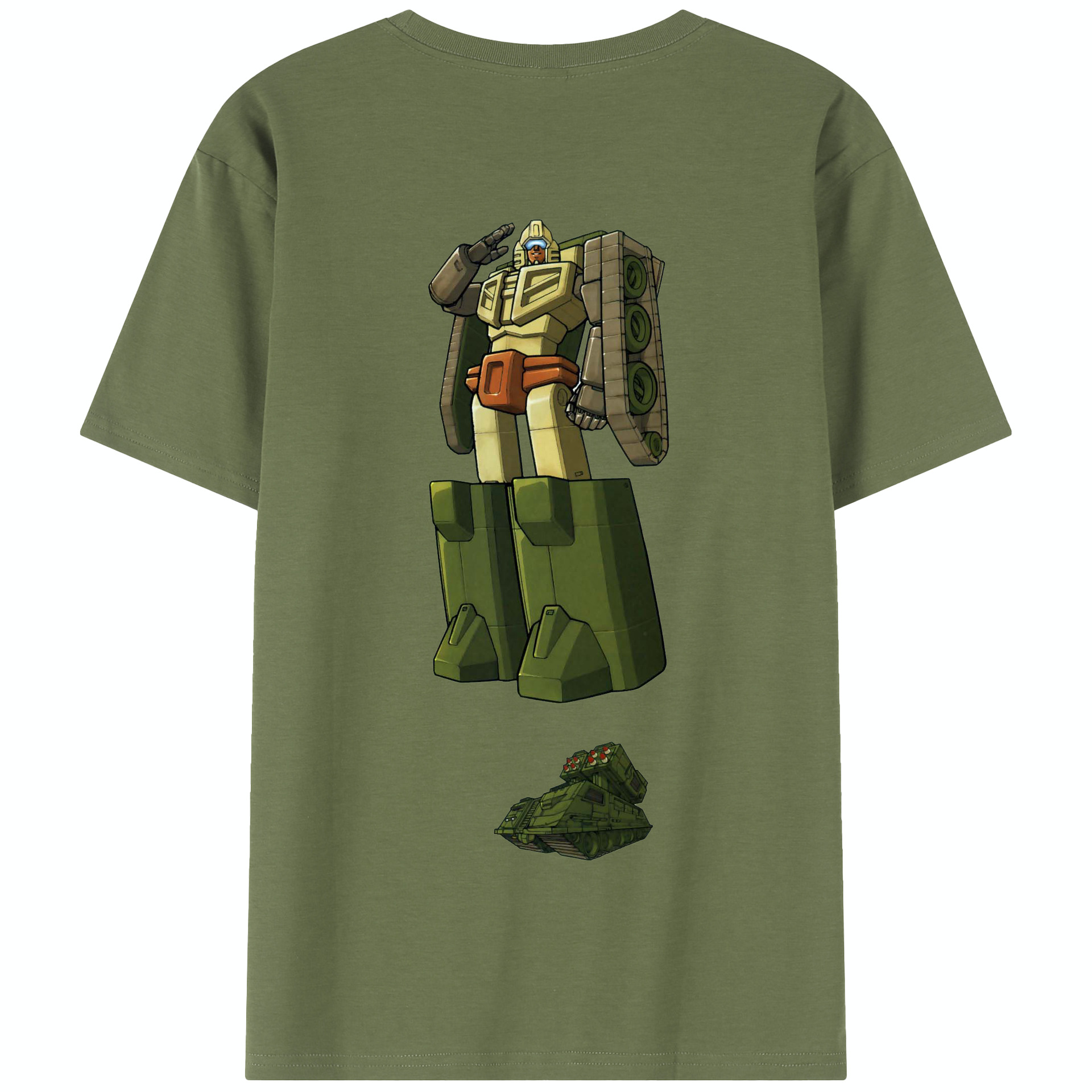 （画像用）  綿100％半袖Tシャツ（背面プリント）